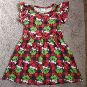 Grinch Christmas dress